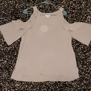 Umgee cut off shoulder tunic